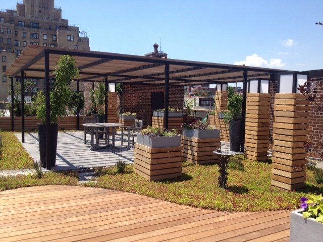 Patio Rooftop Garden Ideas — Staten Island, NY — Decks R Us