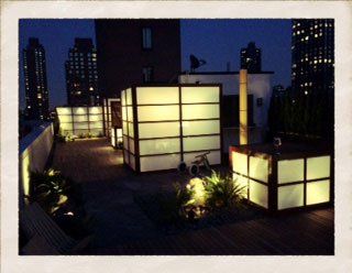 Rooftop at Night — Staten Island, NY — Decks R Us