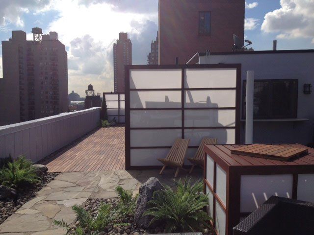 Rooftop Garden Deck Design — Staten Island, NY — Decks R Us