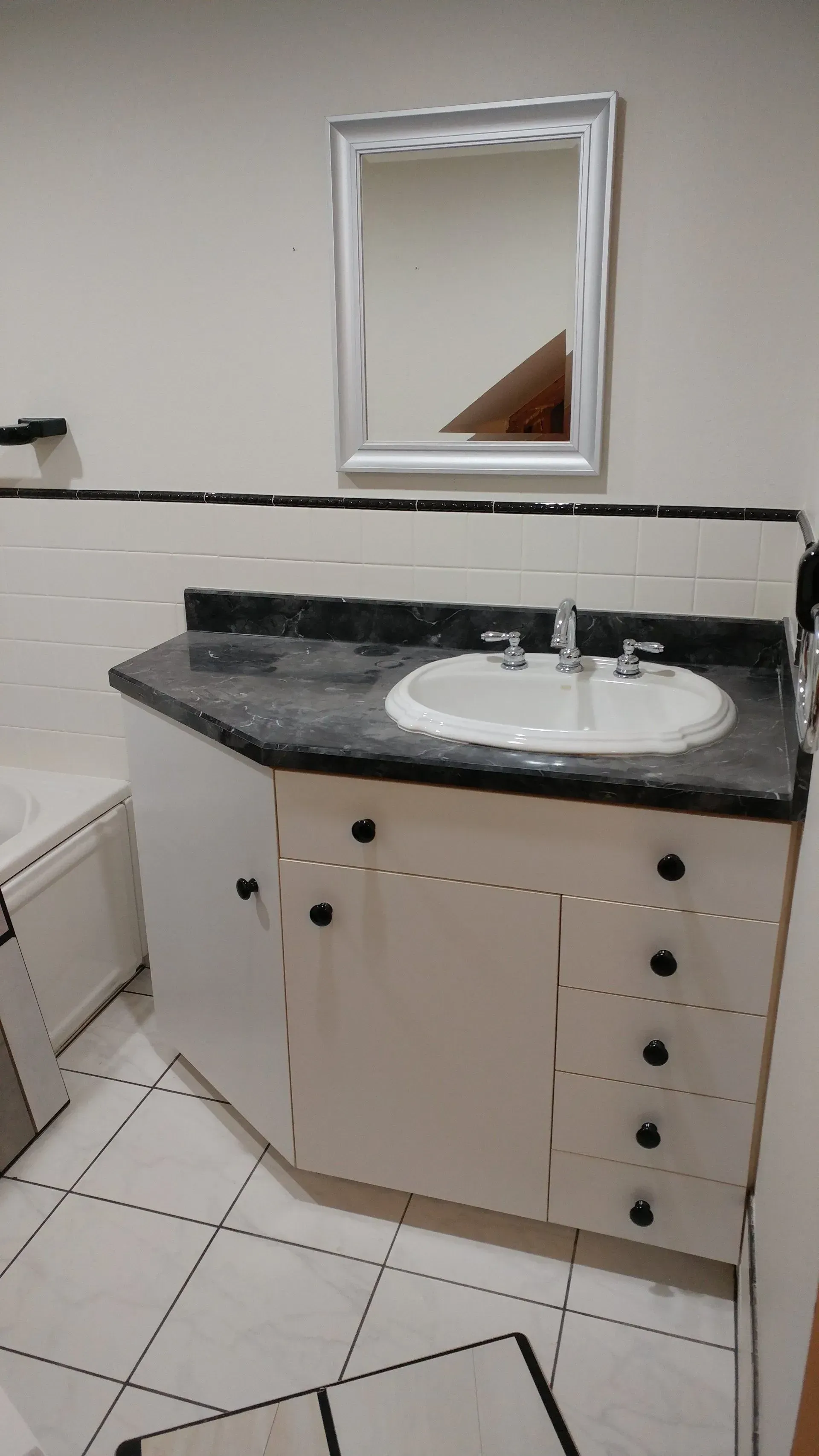 Bathroom Sink — Iowa City, IA — Olson Remodeling & Construction