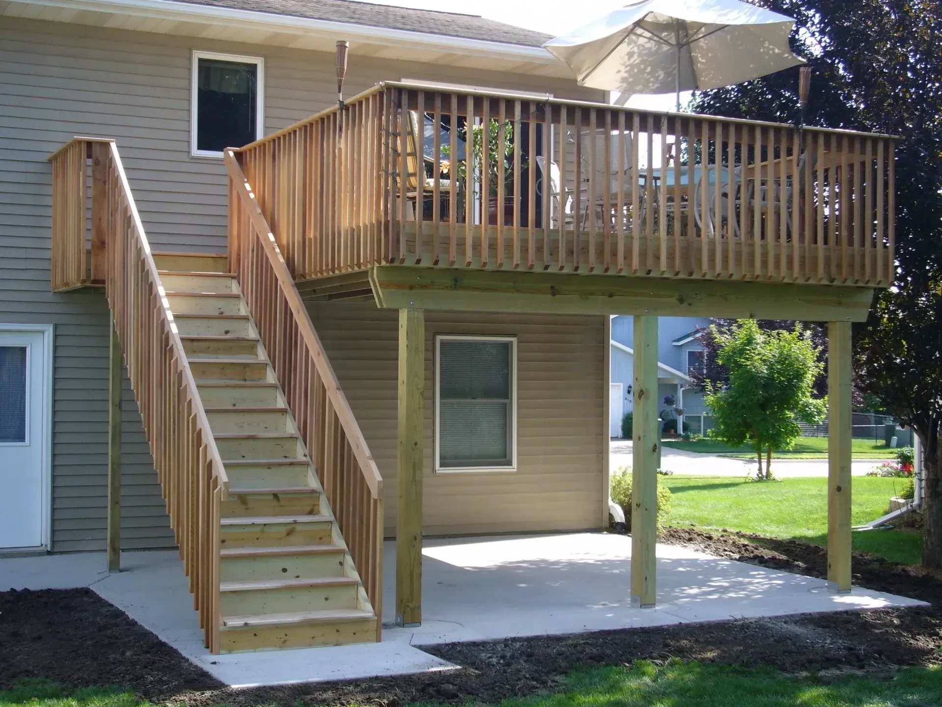 Deck — Iowa City, IA — Olson Remodeling & Construction