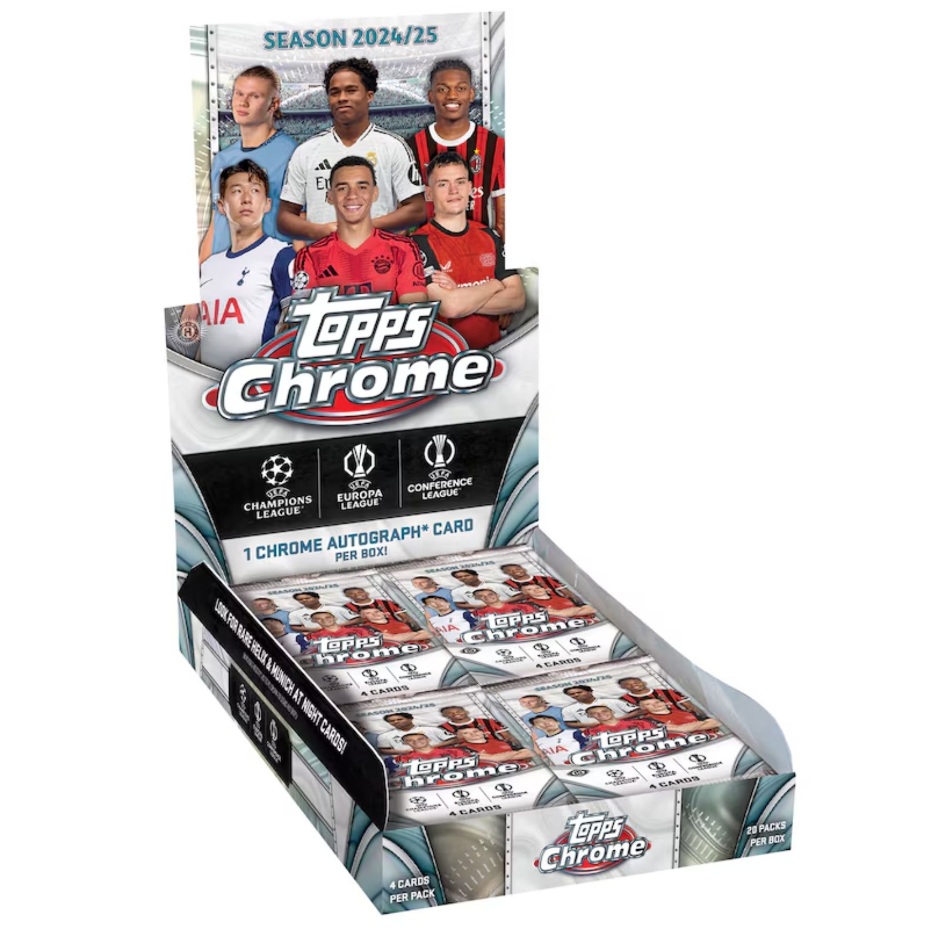 24/25 Topps Chrome Soccer Cards