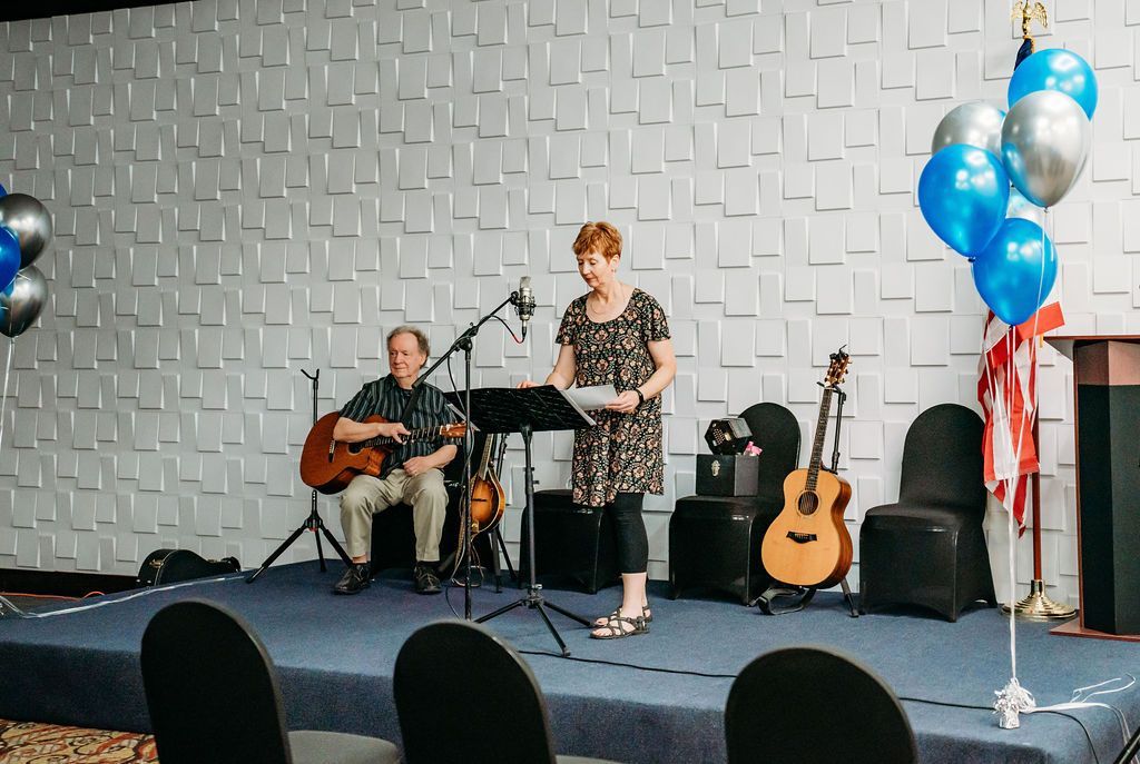 Live music being performed at Silverfern Senior Living