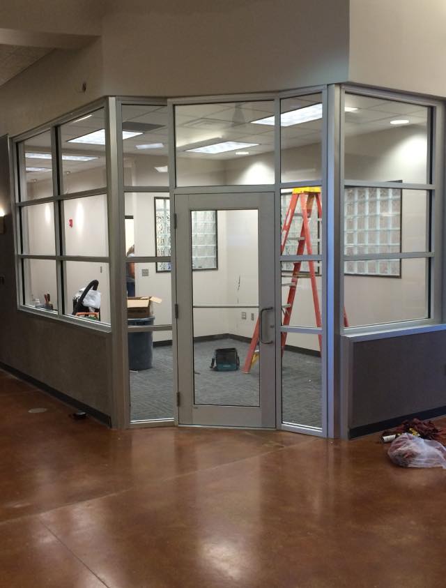 Commercial Doors City — Glass Surrounded Office in Stillwater, OK