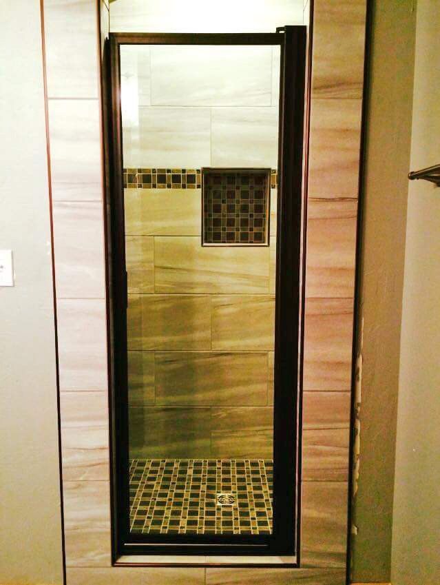 Auto Glass in OK — Single Framed Glass Door in Stillwater, OK