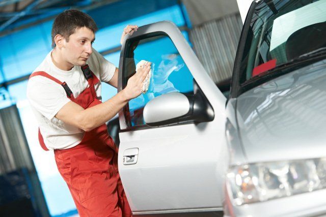 Windshield Repair City — Cleaning Side Door Glass in Stillwater, OK