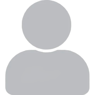 Gray generic user avatar icon on white background