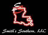 Smith 's southern llc logo on a black background