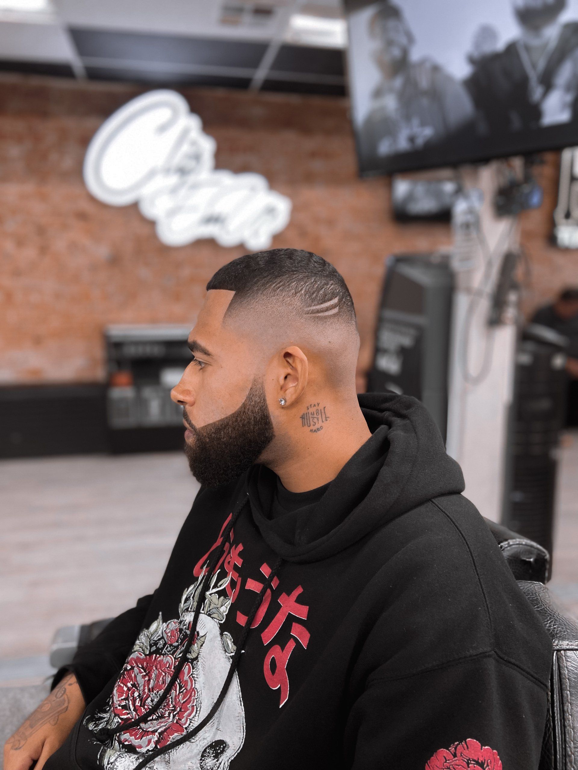 Freshly new haircut picture