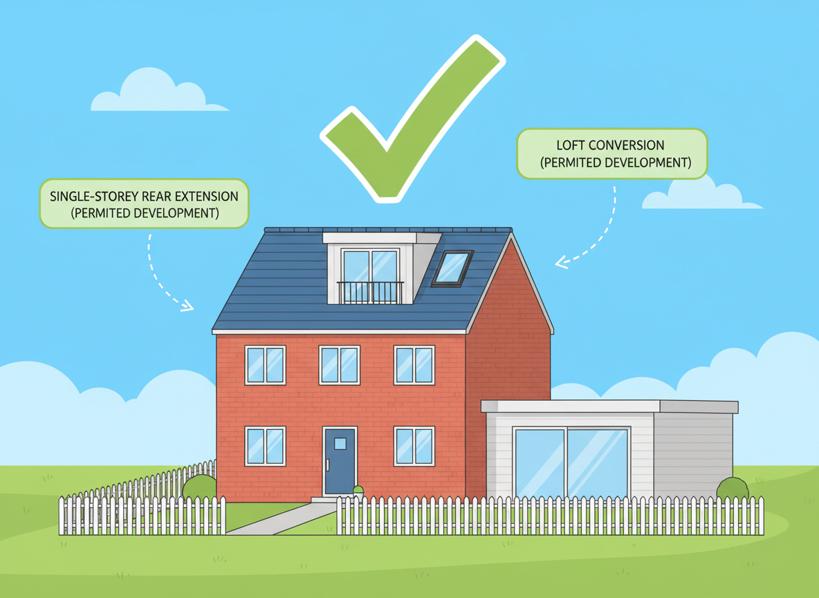 Extension, Loft conversion Design and build management package ...