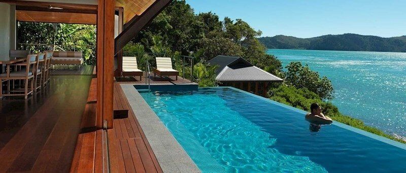 Beach House Pool — Greg Matthews Building in Woodwark, QLD