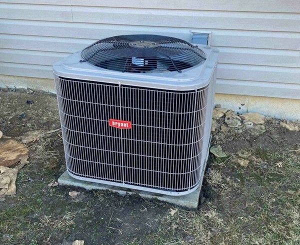 Technician Service with the AC Unit - Harrisonville, MO - Integrity Solutions Heating & Cooling
