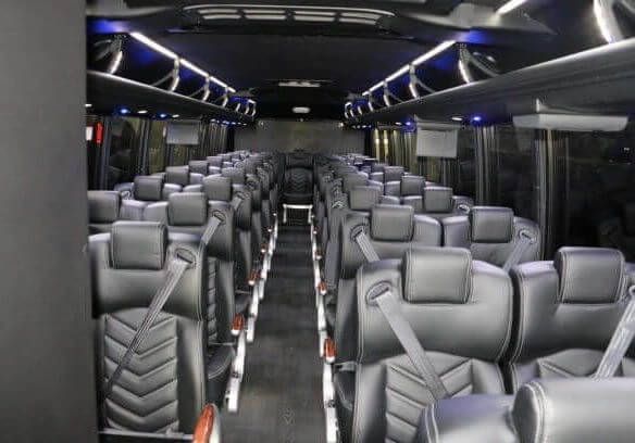 Motorcoach charter bus rental service Allen TX