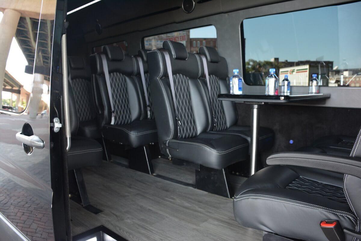 Sprinter shuttle van service