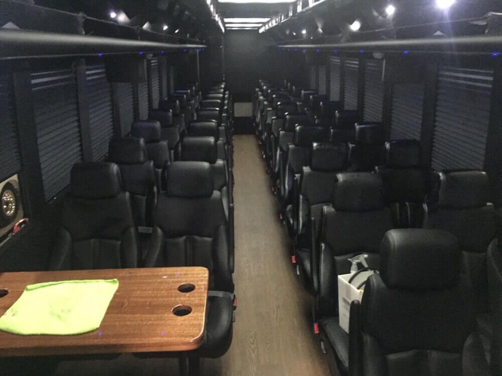 Motorcoach charter bus rental service Frisco TX