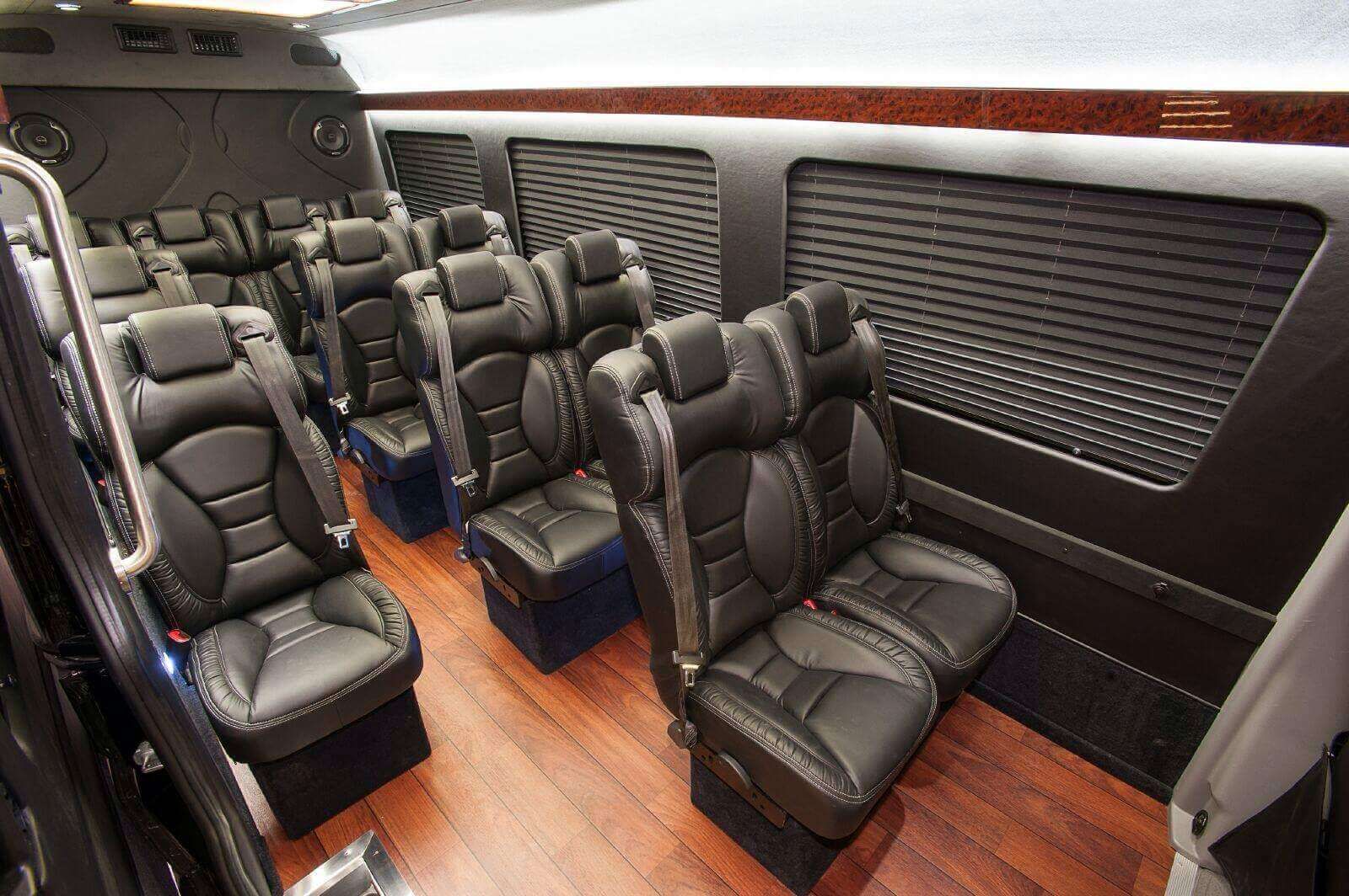 executive sprinter shuttle van