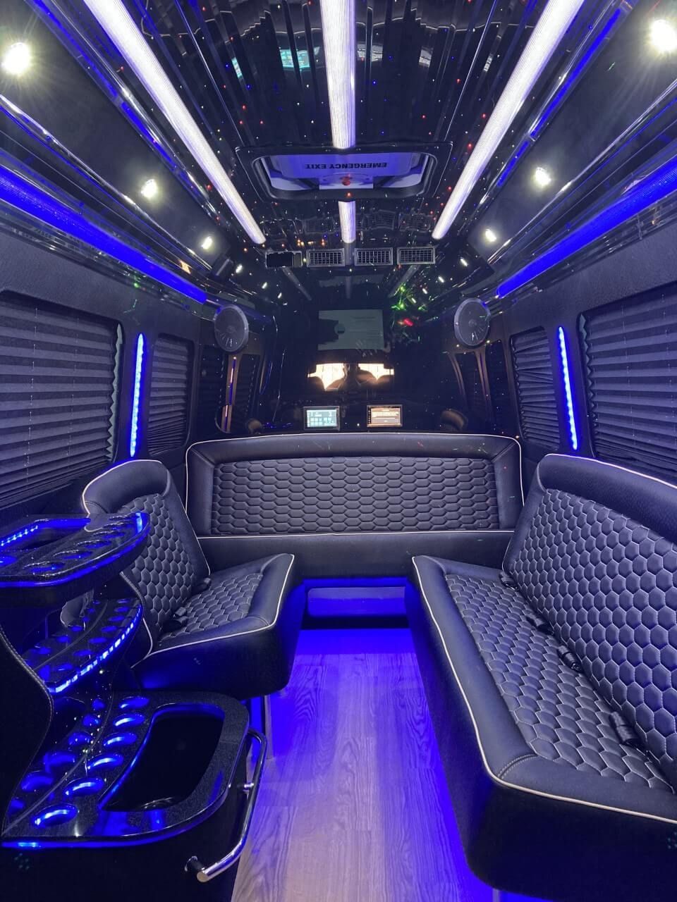 party bus rental near me in frisco