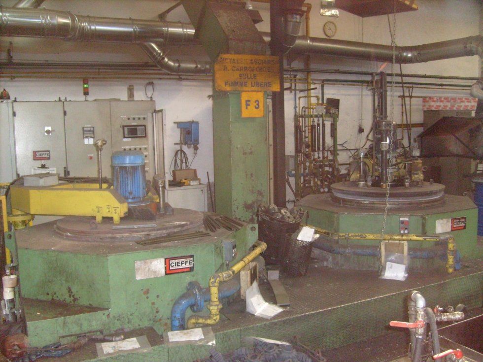 impianto termico per metalli