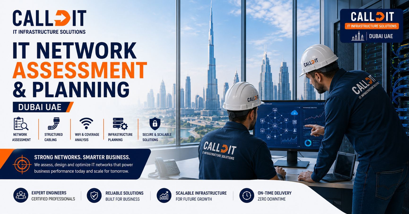 IT Network Assessment Dubai UAE | CALLIT IT INFRASTRUCTURE