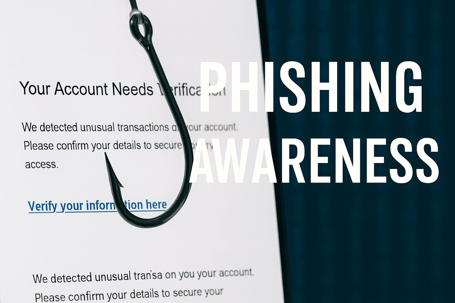 Cybersecurity awareness in Dubai highlighting phishing attacks and online scams
