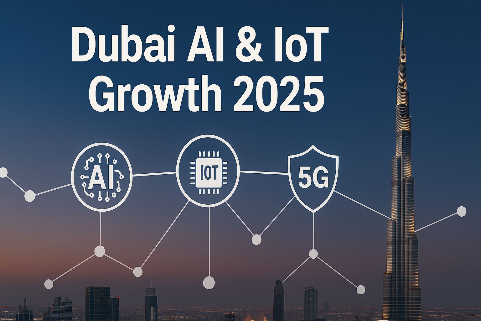 Future-proof your business network in Dubai with AI, IoT, robotics and smart city infrastructure