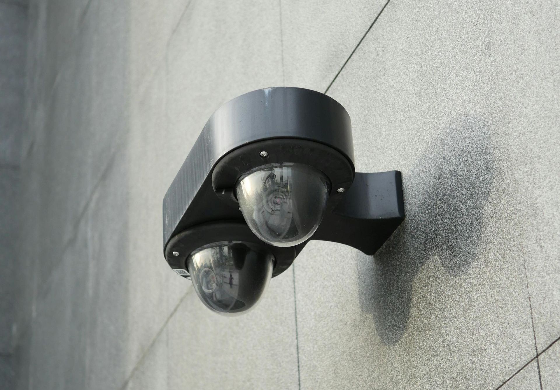 HD indoor dome CCTV camera mounted in Dubai office