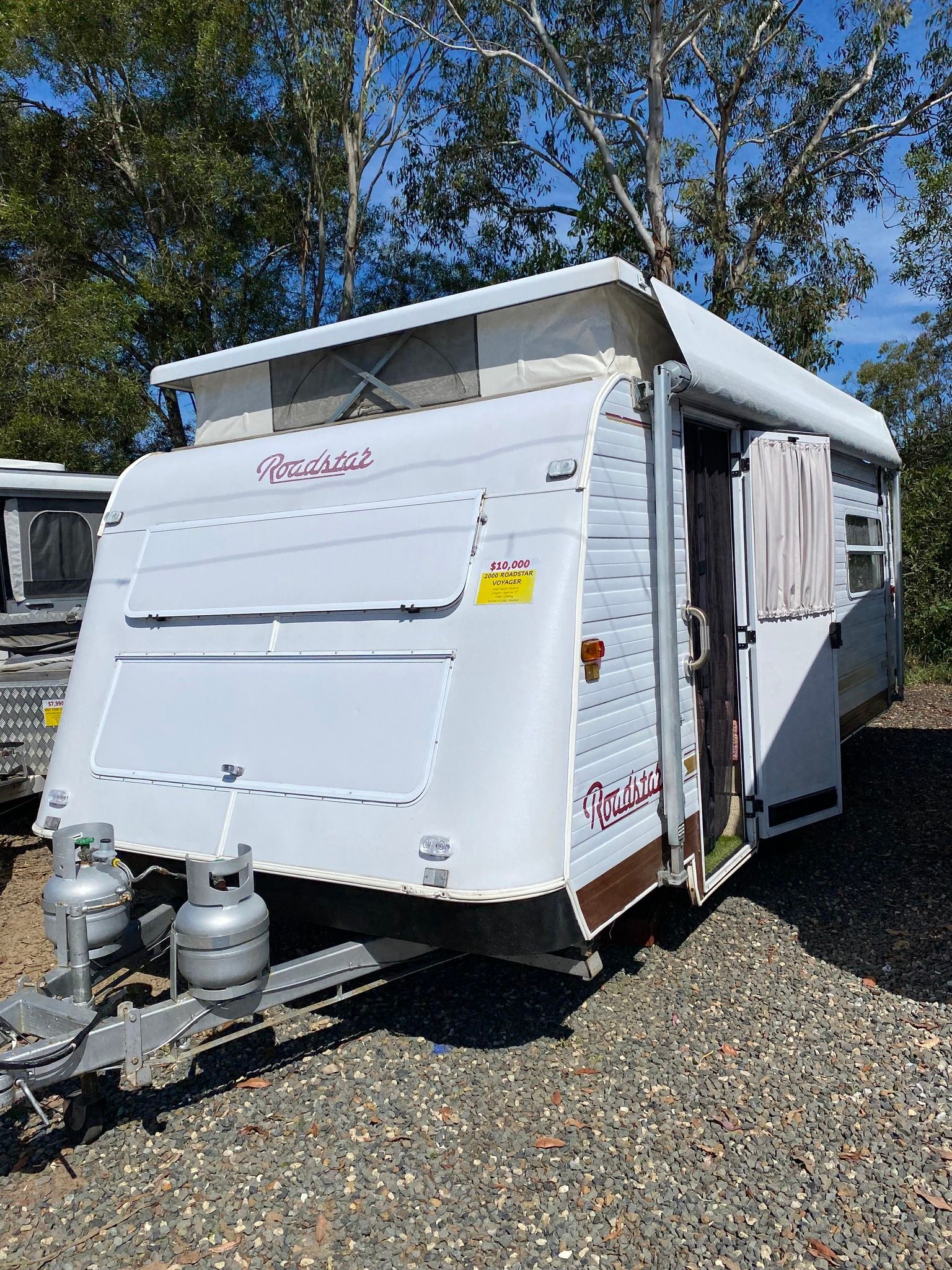 Pop-top Caravan With Door Open — Great Lakes Caravans & RV P/L In Port Macquarie, NSW