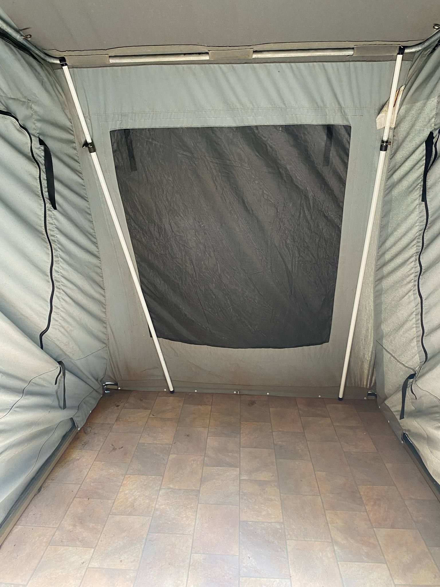 Inside View of a Cargo Trailer With Tan Walls — Great Lakes Caravans & RV P/L In Forster, NSW