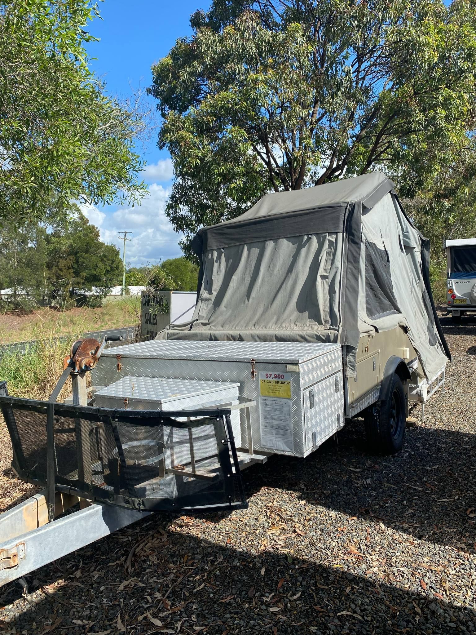 A Light-brown Off-road Camper Trailer — Great Lakes Caravans & RV P/L In Nabiac, NSW
