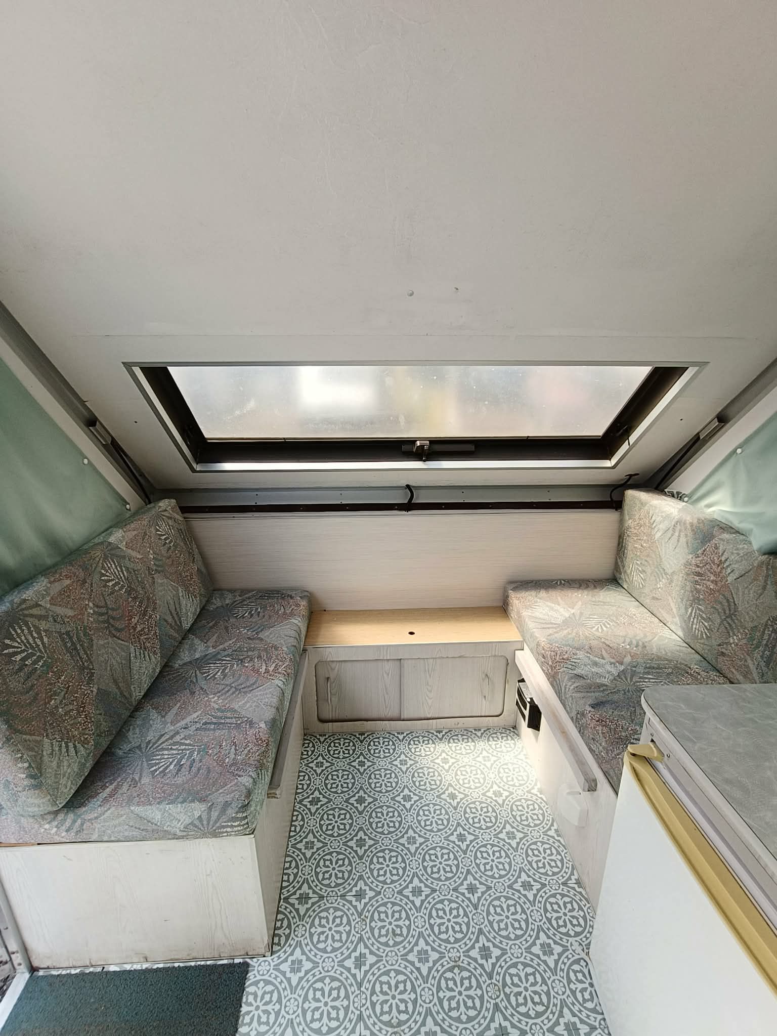 Interior of a Camper With Benches — Great Lakes Caravans & RV P/L In Taree, NSW