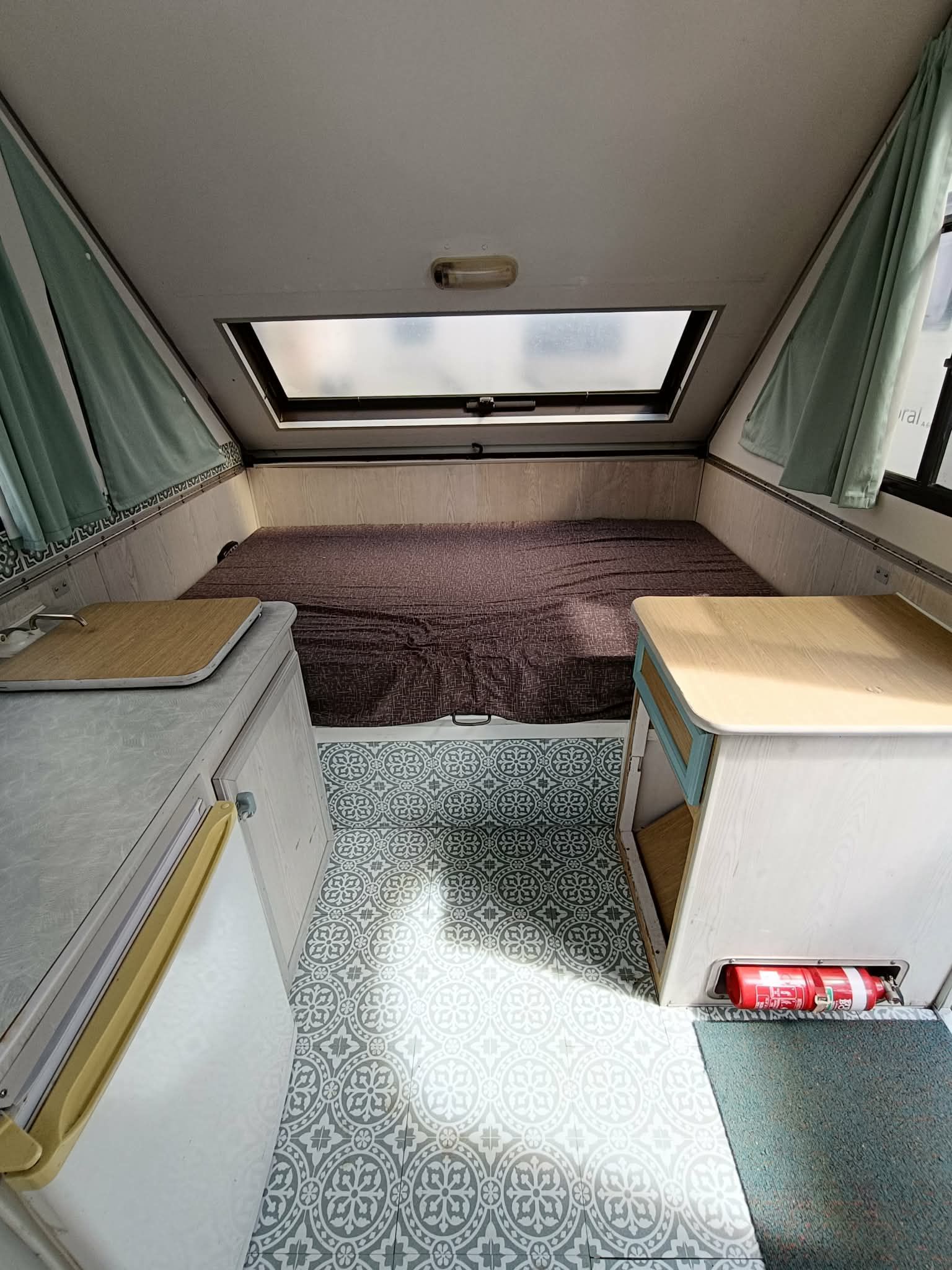 Interior of a Small Camping Trailer — Great Lakes Caravans & RV P/L In Hunter Valley, NSW