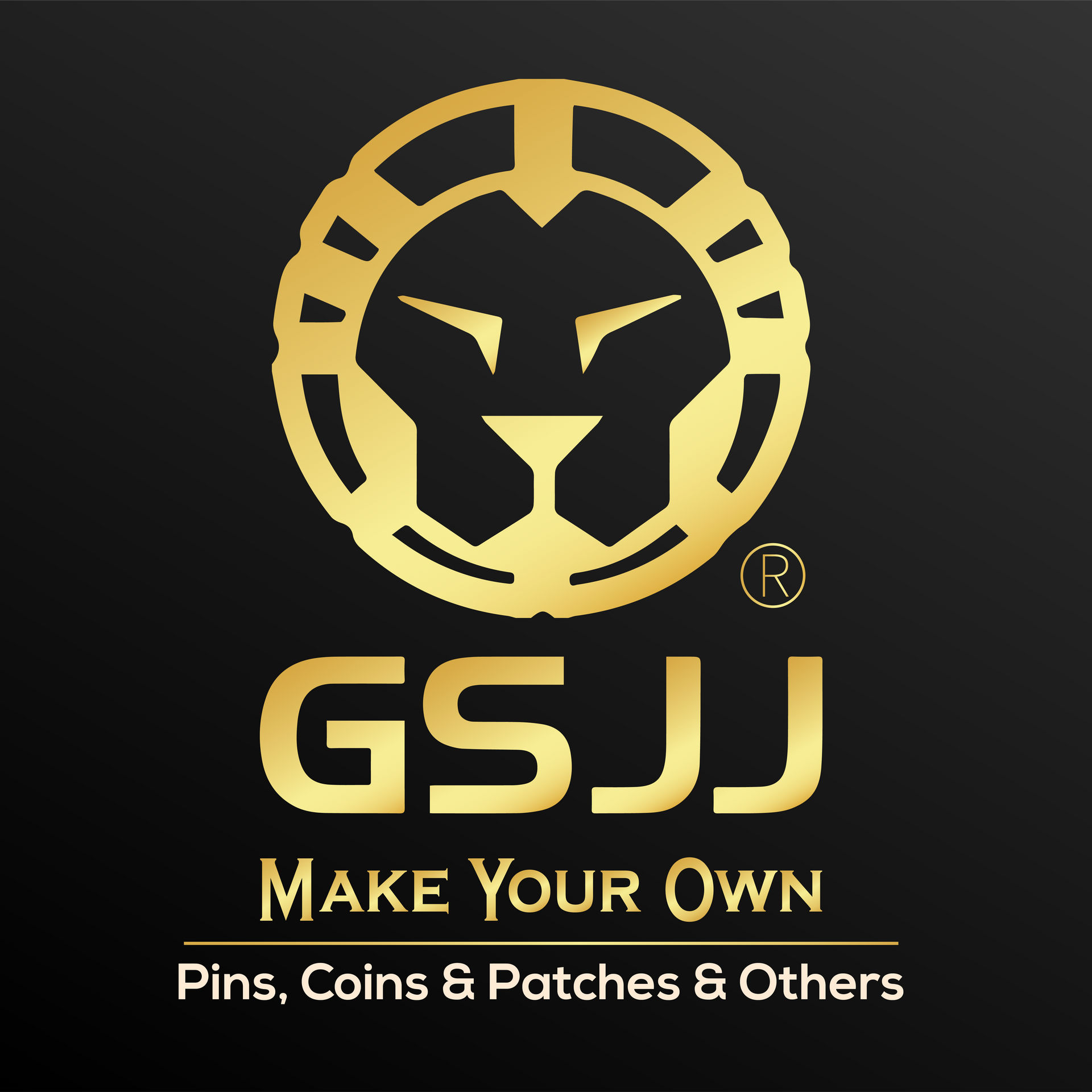 GSJJ logo for Pins, Coins & Patches & Others