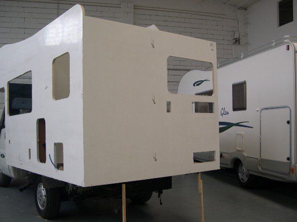 Posteriore di un camper