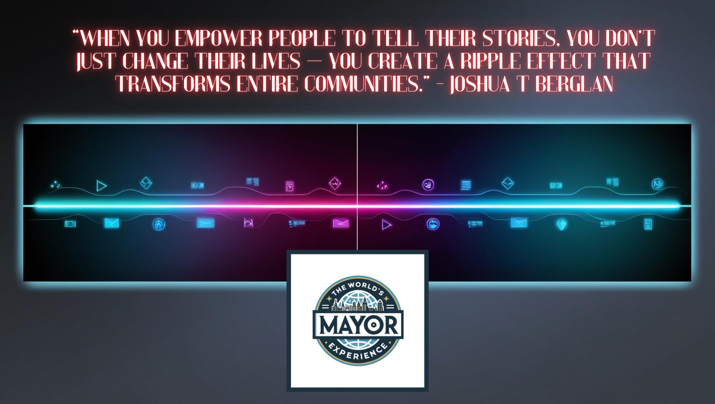 “When you empower people to tell their stories,