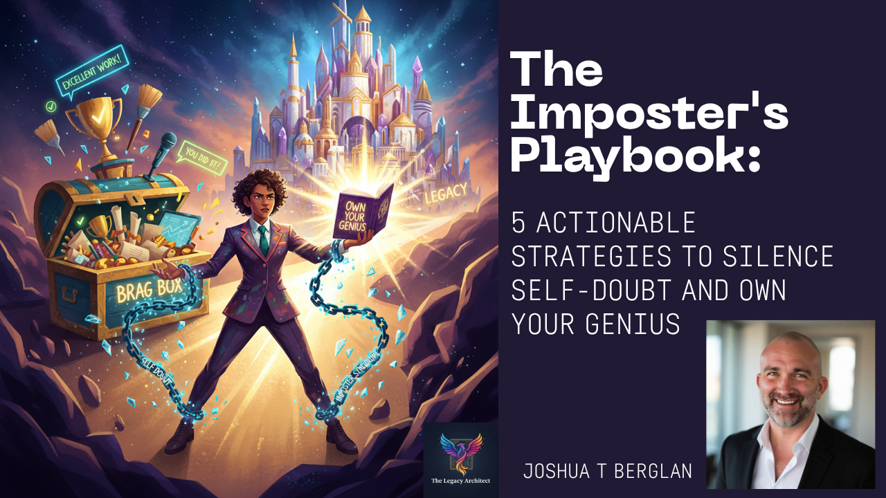 The Imposter's Playbook: 5 Actionable Strategies to Silence Self-Doubt and Own Your Genius
