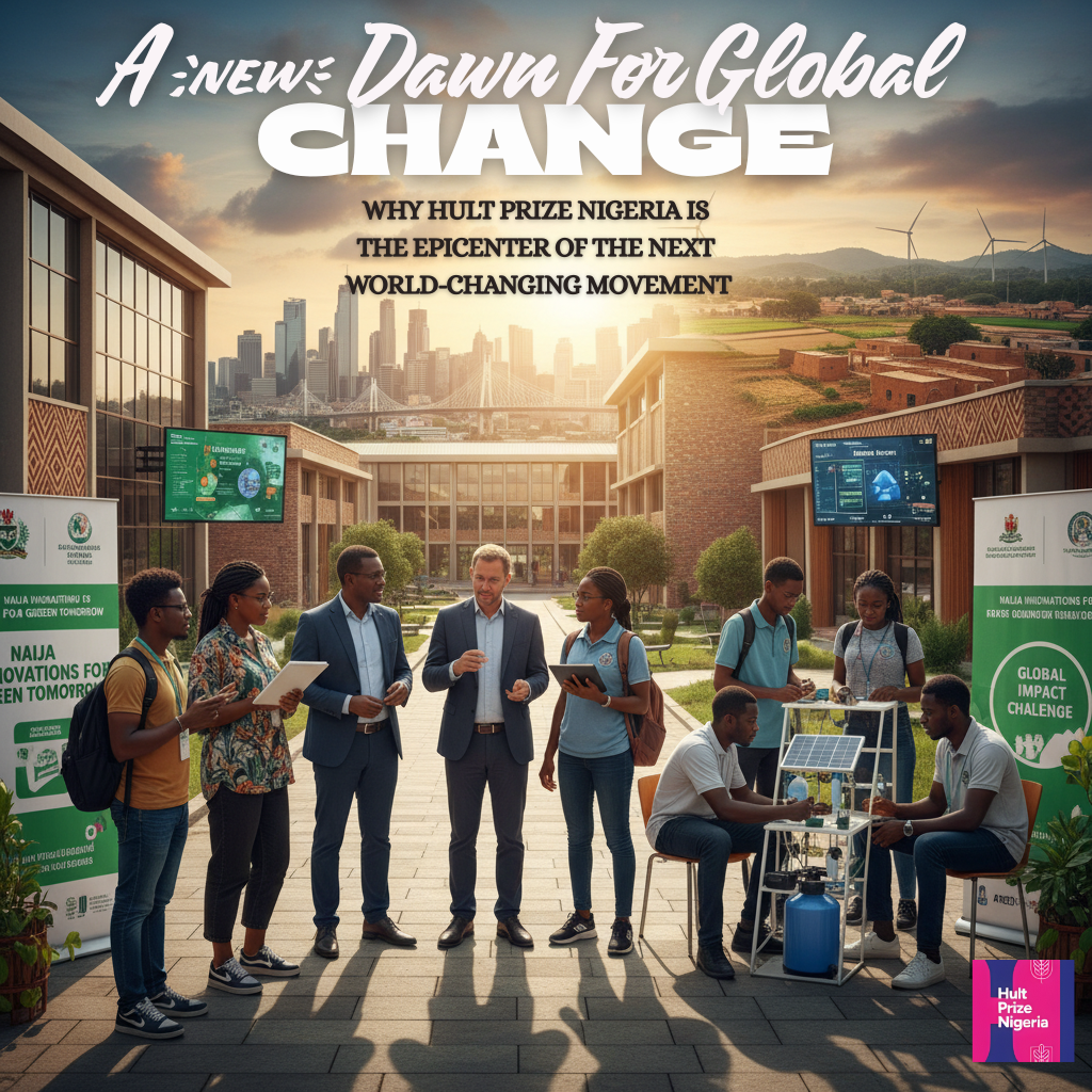 Join me, Joshua T. Berglan, with Hult Prize Nigeria as we empower a new generation of entrepreneurs 