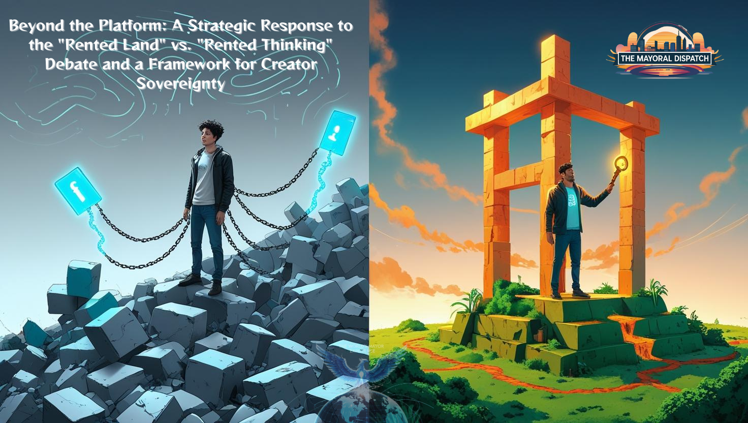 Creator Sovereignty: Rented vs. Owned Digital Land

