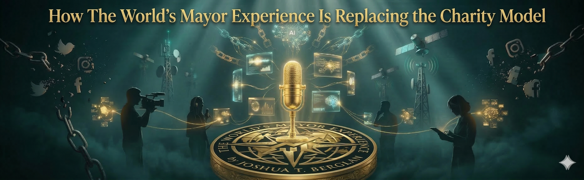 Joshua T. Berglan reveals how The World's Mayor Experience is replacing the charity model with sover