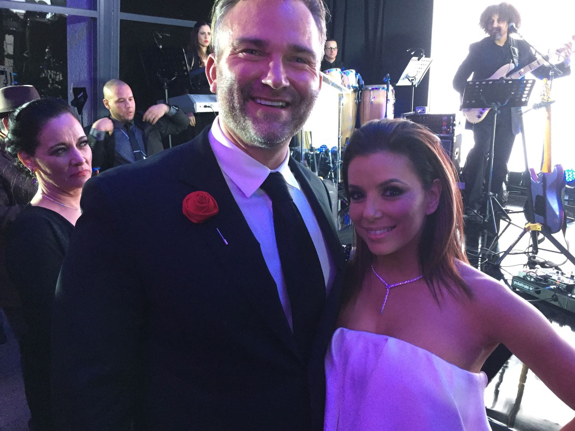 Joshua T Berglan and Eva Longoria