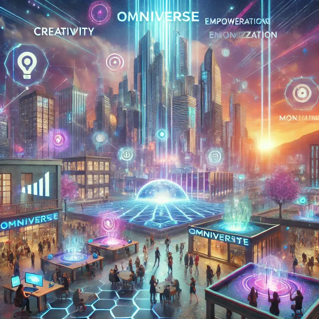Omniverse City: Catalyzing Creativity, Empowerment, and Monetization in the Fourth Industrial Revolution