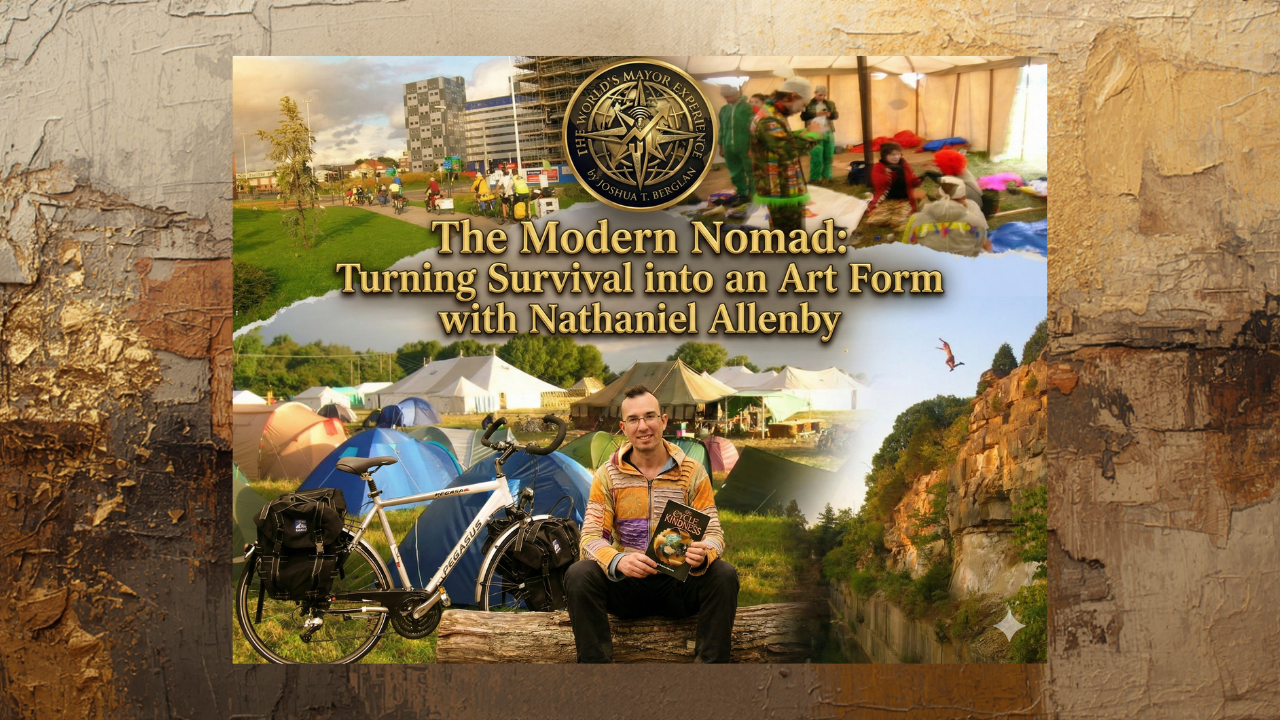 Nathaniel Allenby cycled 28,000+ miles across 10 countries on nearly zero money. In this powerful in