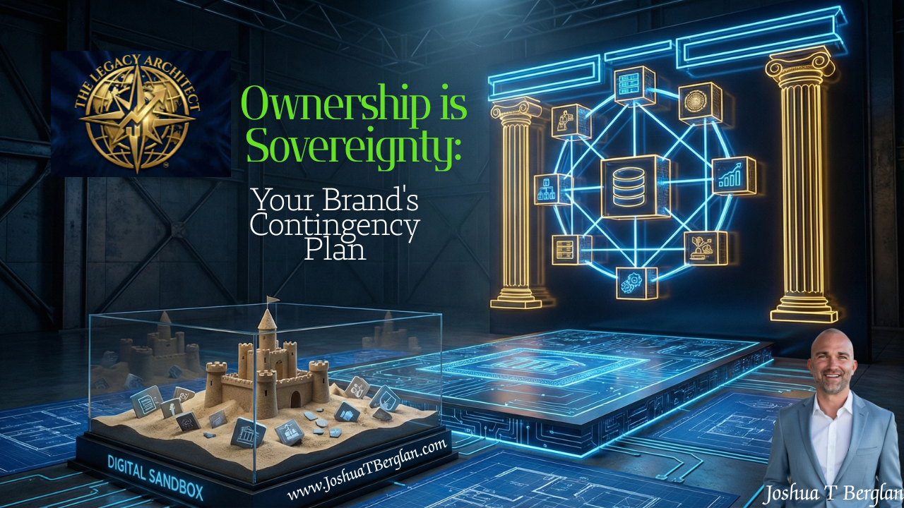 Escape digital sharecropping with the Kill Switch Protocol. Joshua T. Berglan's 3-step guide to buil