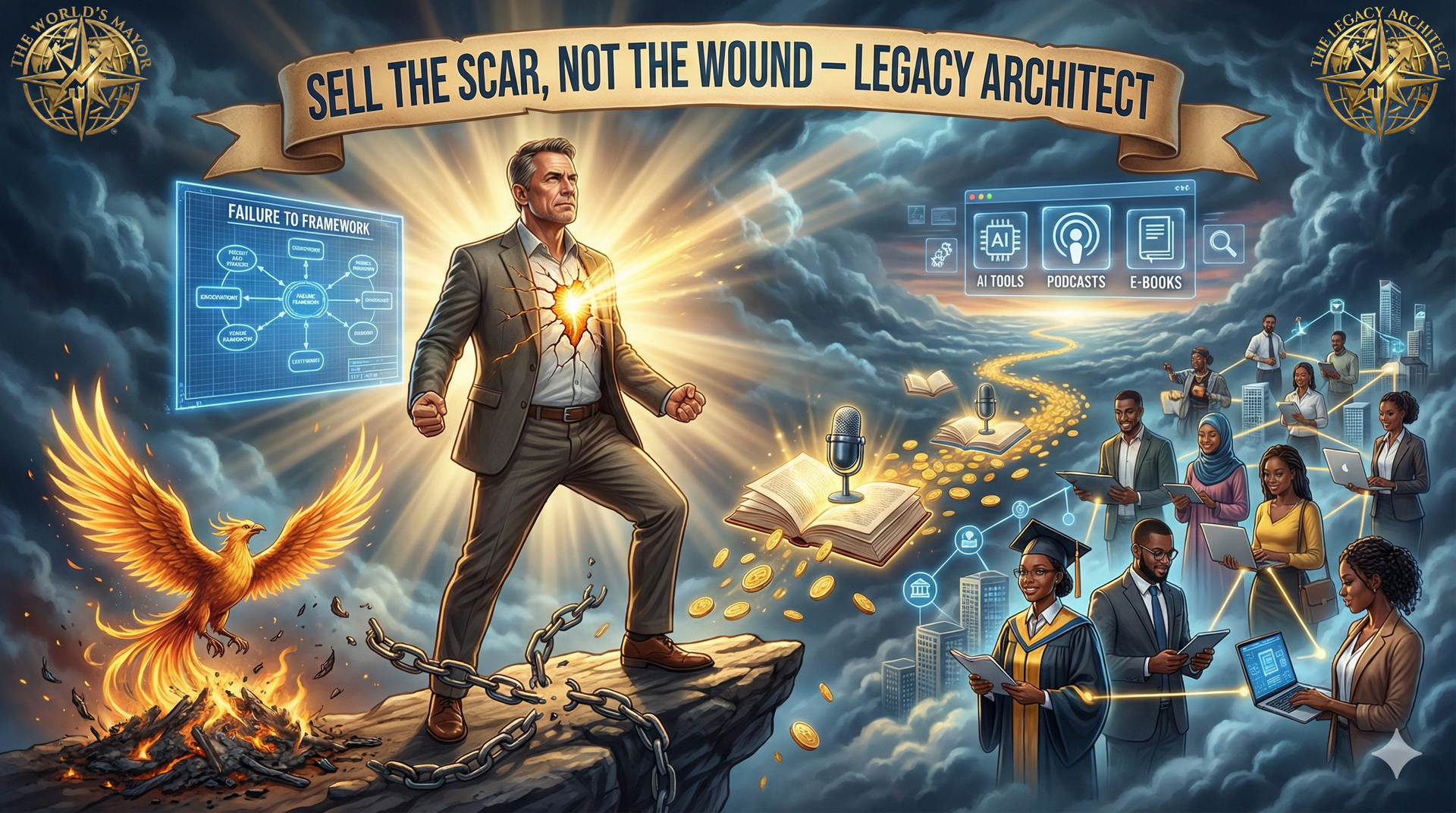 The Legacy Architect: Sell The Scar, Not The Wound - Joshua T. Berglan