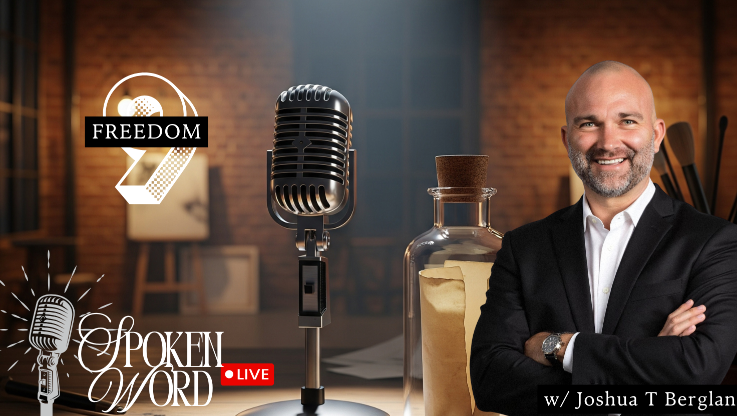 Spoken Word LIVE: FREEDOM - Your Purpose in the Creator's Economy
