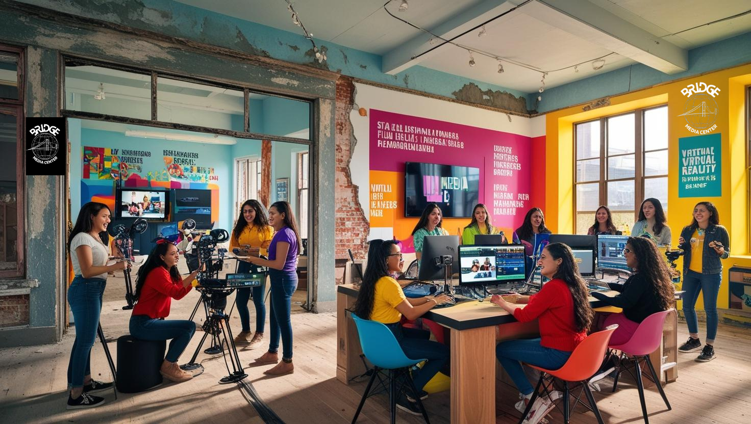 Transforming Abandoned Spaces into Media Hubs for Global Impact