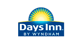 O logotipo do days inn by wyndham tem um sol