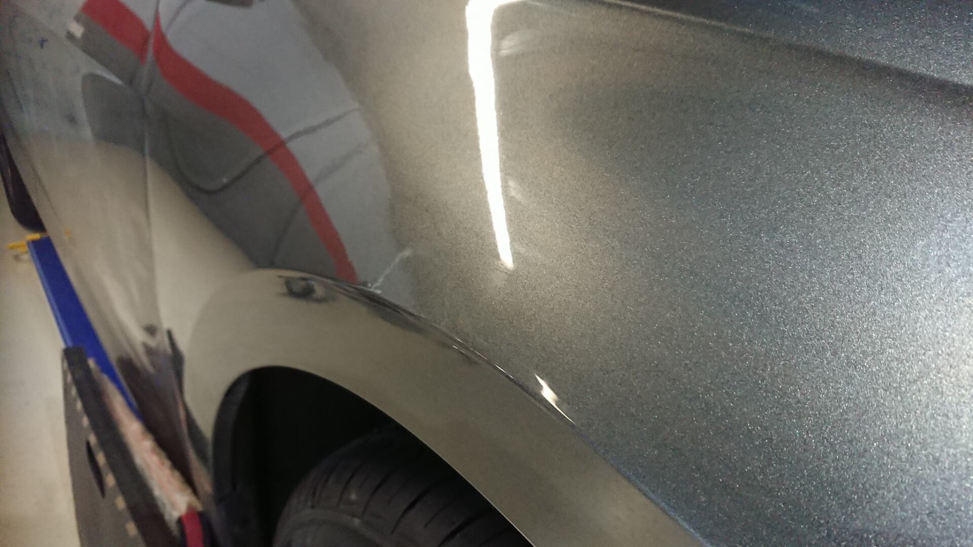 Silver Car After— Penrith NSW — Dent Ezy Fix P/L