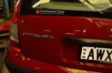 Red Car After Dent Fix  — Penrith NSW — Dent Ezy Fix P/L