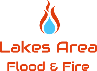 Lakes Area Flood & Fire Logo