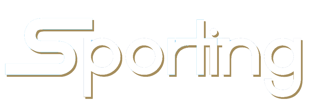 Logo sportivo in blu.